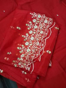Red Kurta Set &amp; Dupatta m and L