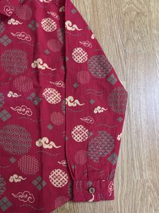Kids Cute Printed Red Shirt