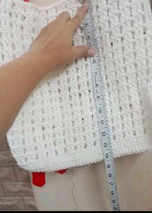 Crochet Handbag with Bows