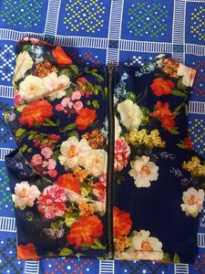 Flower Printed Crop Top