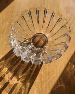 Studio Nova Crystal Glass Heavy Hostess Bowl