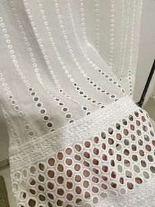 White Eyelet Chikankari Kurta