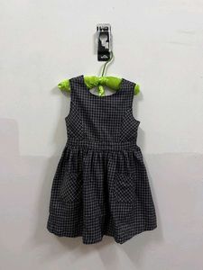 Girls' Checkered Dress