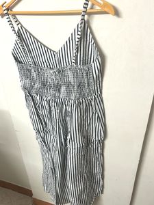 xl Striped Button-Down Sundress