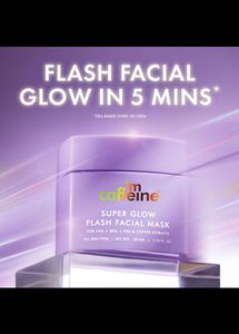 Super Glow Flash Facial Mask