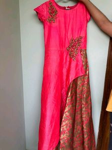 Pink Ethnic Gown