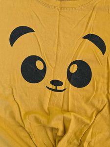Cute Panda Graphic Tee