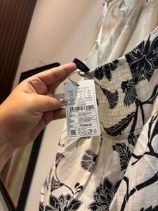 🆕 “L.O.V” Floral Halter black print Dress