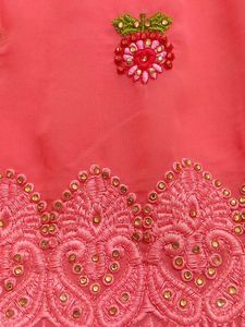 Beautiful Pink Saree