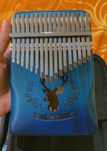 Blue Kalimba Thumb Piano