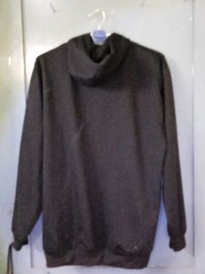 Black Zip-Up Hoodie