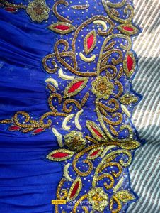 Beautiful Stone Work Kurthi Set