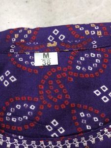 Bandhej Kurti In Sale For Summer