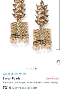 Traditional Jhumki Earrings