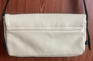 Beige HANDBAG w Black Strap