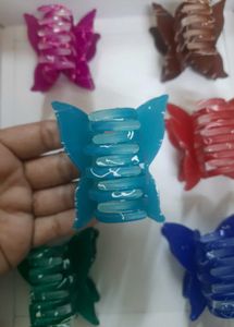 Pack Of 6 Big Butterfly 🦋 Clutcher