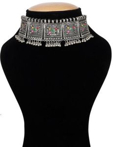 Oxidised Necklace With Earrings