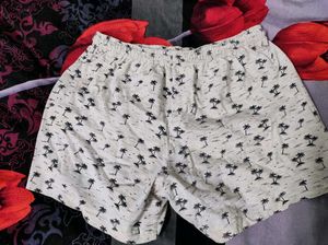 Palm Tree Print Shorts