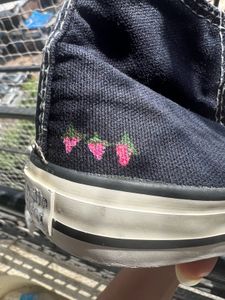 painted Spider-Man converse