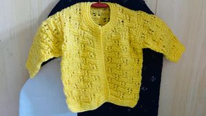 Baby Handknitted Cloth