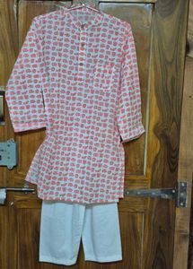 Elephant Kurta Set ( Avl Sizes 2-7 Years)