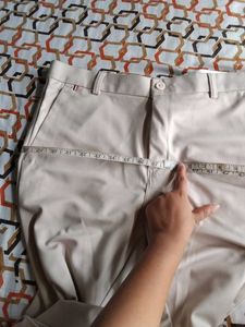 Beige Trousers
