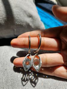 Diamond Drop Ring Earrings