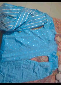 Libas Blue 💙 Suit With Dupatta And Plazo