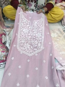 Elegant Lavender Salwar Kameez Suit