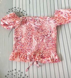 Floral Print Crop Top