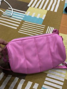 Miraggio Pink Sling Bag