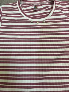 Striped T-Shirt Dress