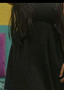 Black Skater Mini Dress