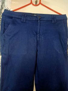 Women&#39;s MAX Navy Blue Trouser
