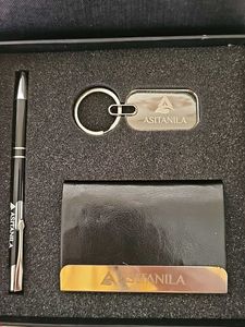 Corporate Gift Set - Pen, Keychain, Card Holder