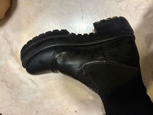 Black Sock Boots