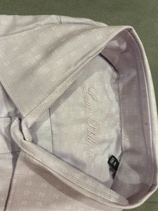 Louis Philippe Classic textured Self Design Shirt