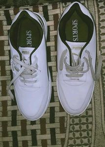 Puma White Casual Sneakers