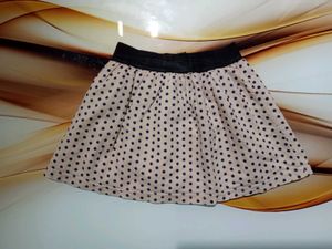 Cute Polka Dot Mini Skirt
