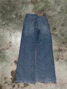 H&amp;M wide legs blue jeans