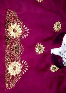 Beautiful Embroidered Saare🌸❤