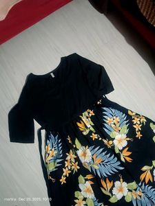 Floral Print Midi Dress