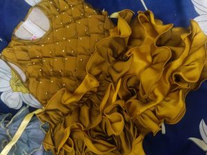 Gold And Silver Frock