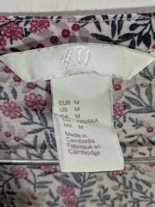 H&amp;M Floral Print Top