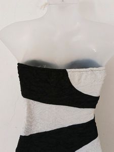 SEXY BLACK &amp; WHITE BODYCON