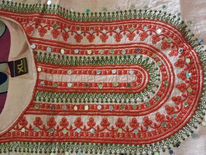 Embroidered Silk Kurta With pant And Dupatta