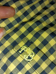 Yellow Check Shirt (Men&#39;s)