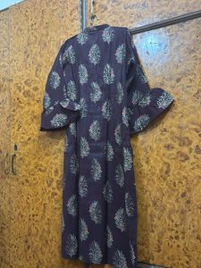 Brown Gotri Work Kurta Palazzo Set Party Wear