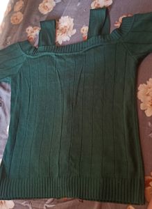 Dark Green Top