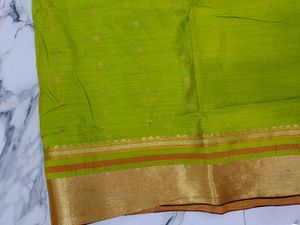 Light green Paithani